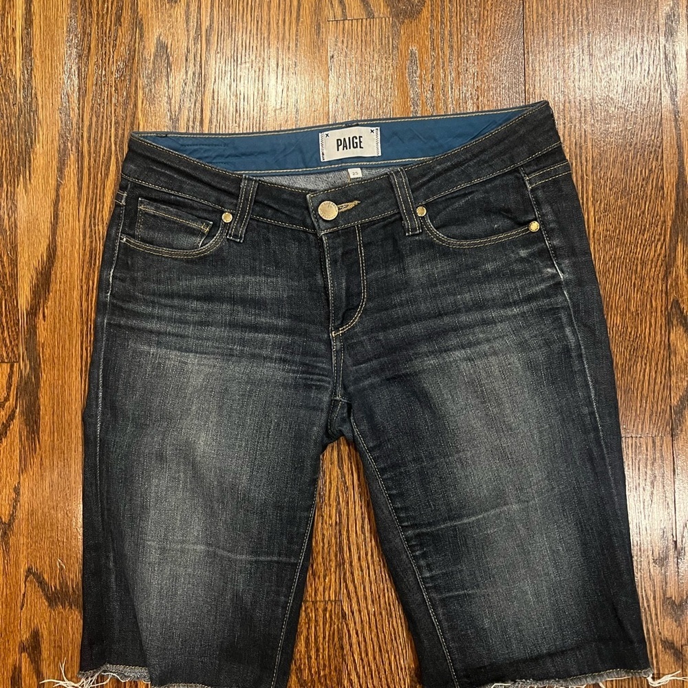 Paige Denim Shorts Size 25